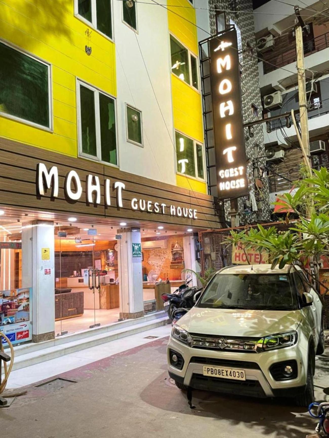 The Mohit Guest House - New Delhi Railway Station - Paharganj Exterior foto